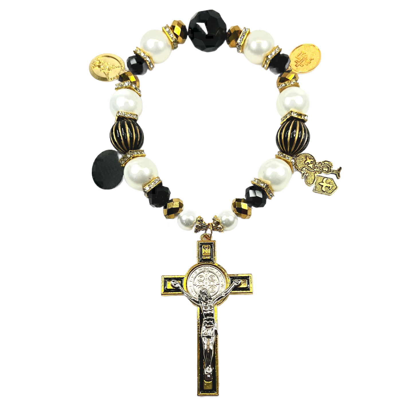 St. Benedict Door Blessing, Black & Gold, New Orleans Saints Theme