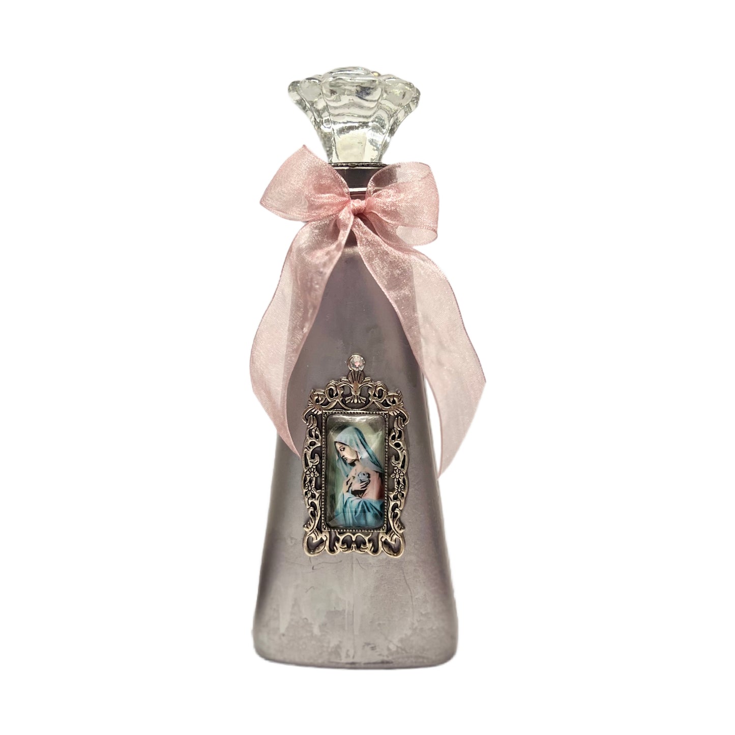 Blessed Virgin Mary Holy Water Bottle