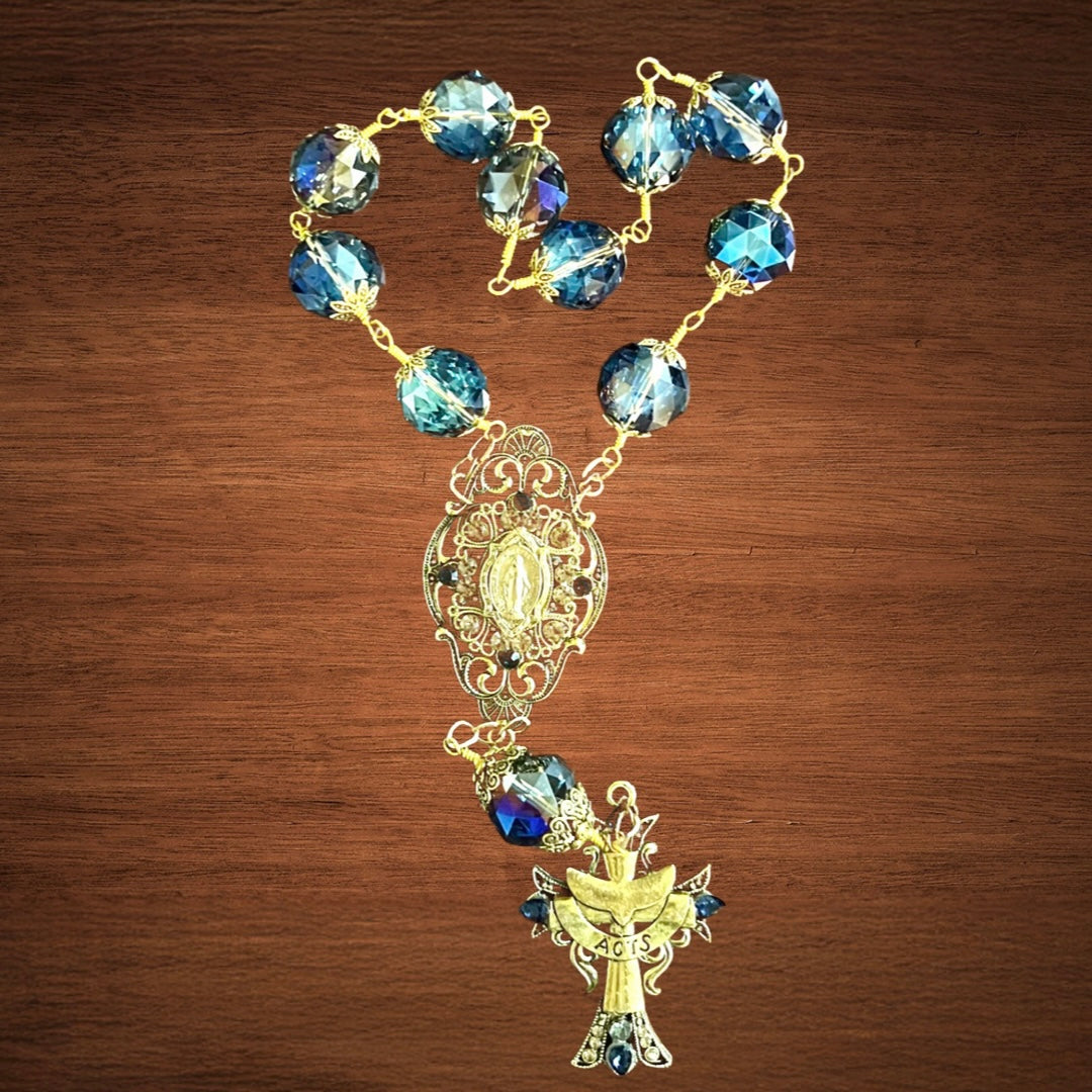 Our Lady of Grace ACTS Table Rosary, One Decade, Large