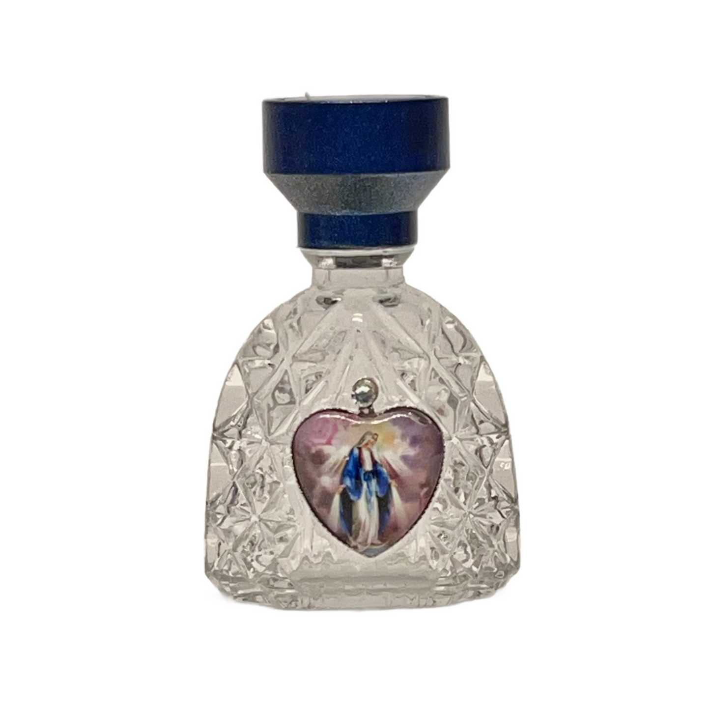 Our Lady of Grace Holy Water Bottle, Purse Size