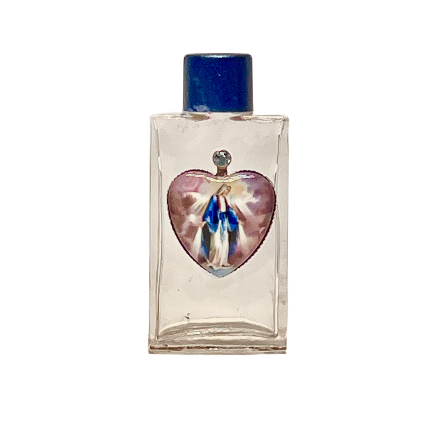 Our Lady of Grace Holy Water Bottle, Purse Size