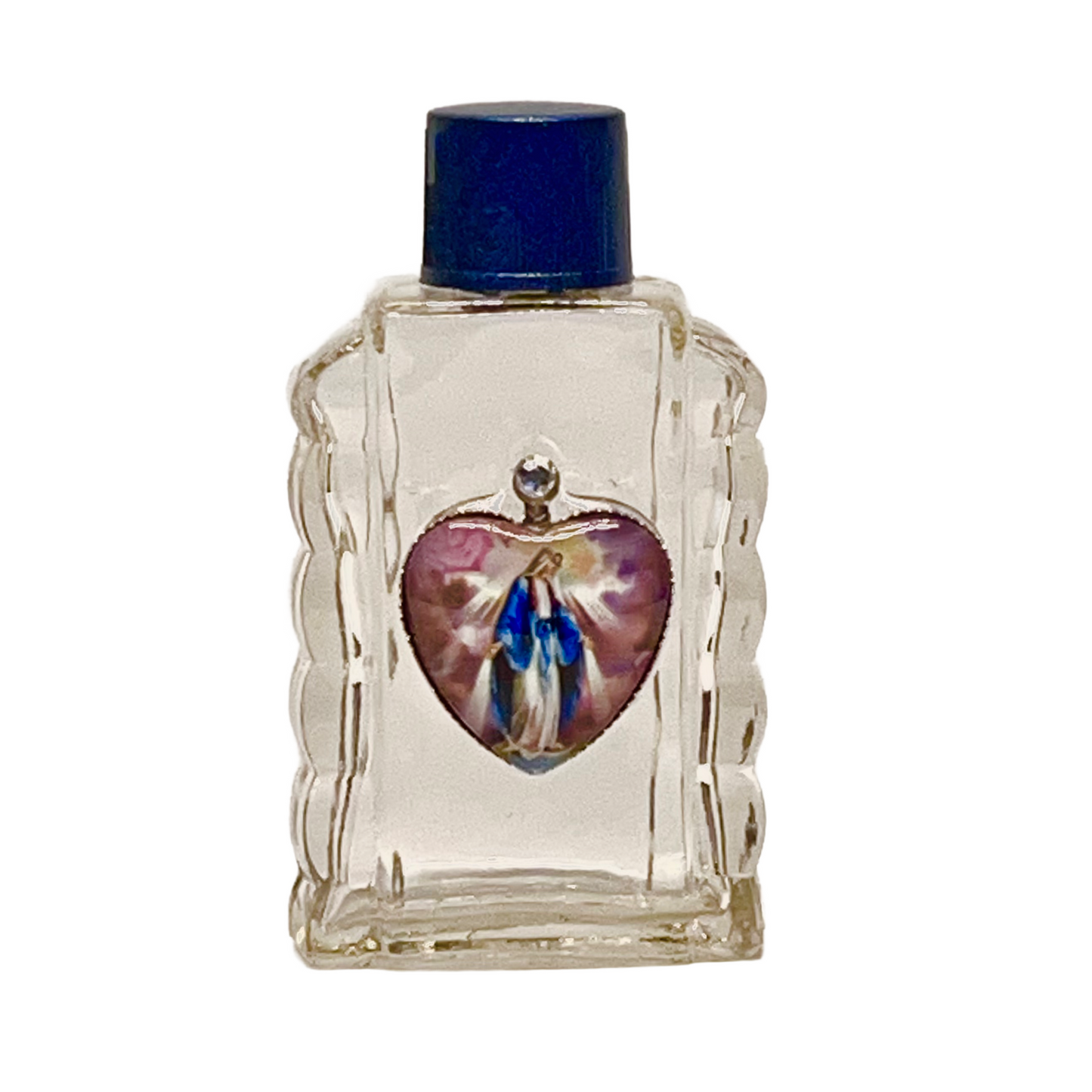 Our Lady of Grace Holy Water Bottle, Purse Size