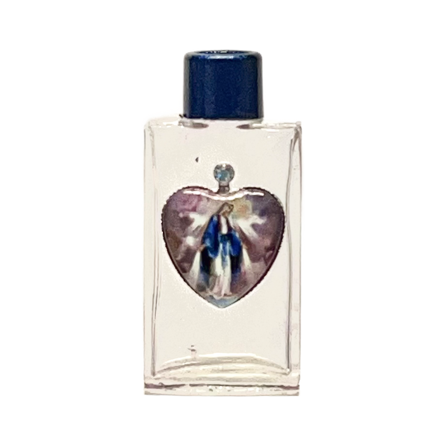 Our Lady of Grace Holy Water Bottle, Purse Size