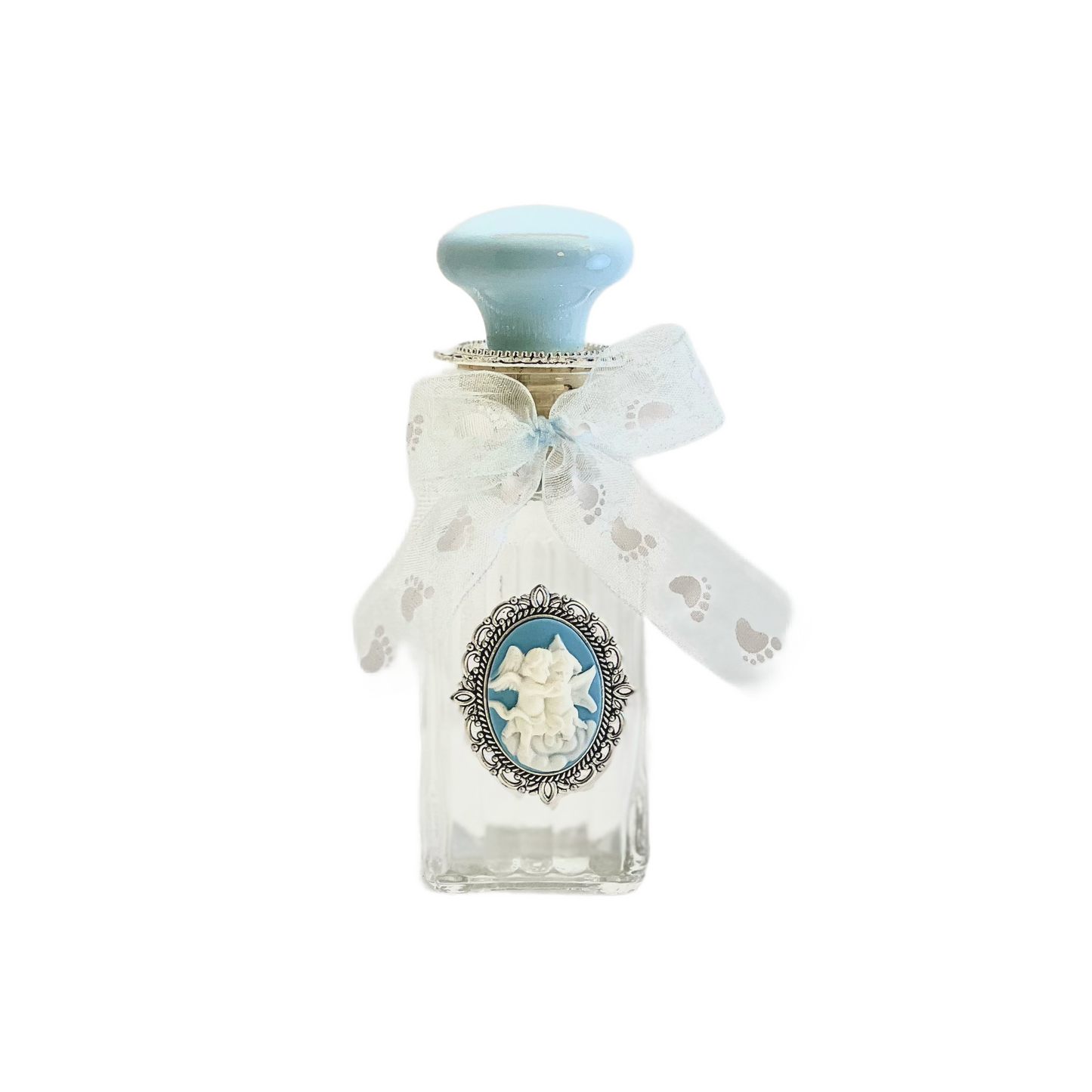 Cherubs, Blue & White, Small