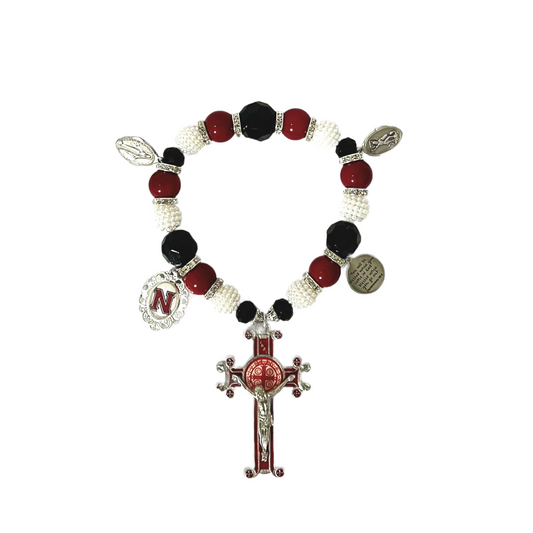 St. Benedict Door Blessing, Red, White, & Black, Nicholls State University