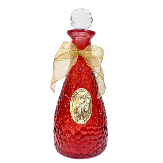 Our Lady of Grace Holy Water Bottle